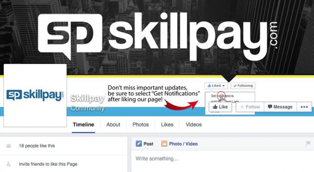 SkillPay Facebook