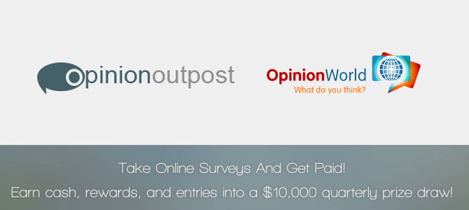 Online survey opinionworld com
