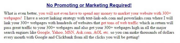 Earn Cash Yearly Review - Back Linking